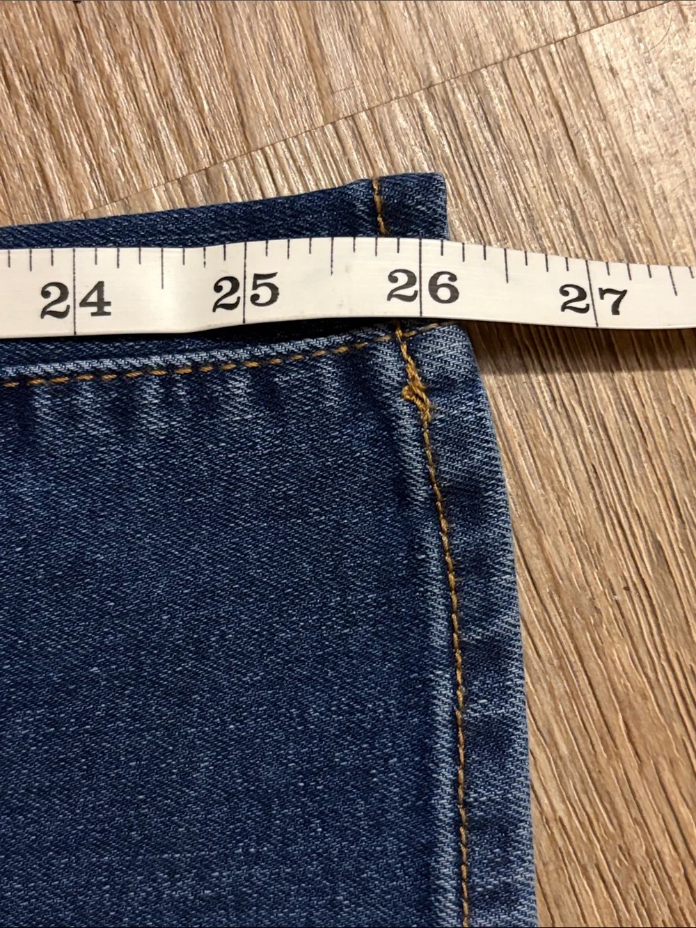 GAP - Straight Leg Dark Blue Denim Jeans - Size 12